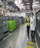Marta Gastón visita la empresa Valeo Térmico